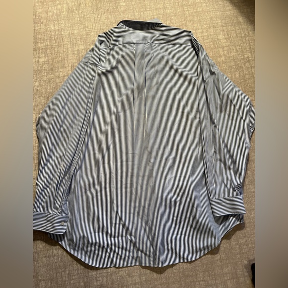 Ralph Lauren Pinstripe Cotton Button Down Shirt - Picture 3 of 4